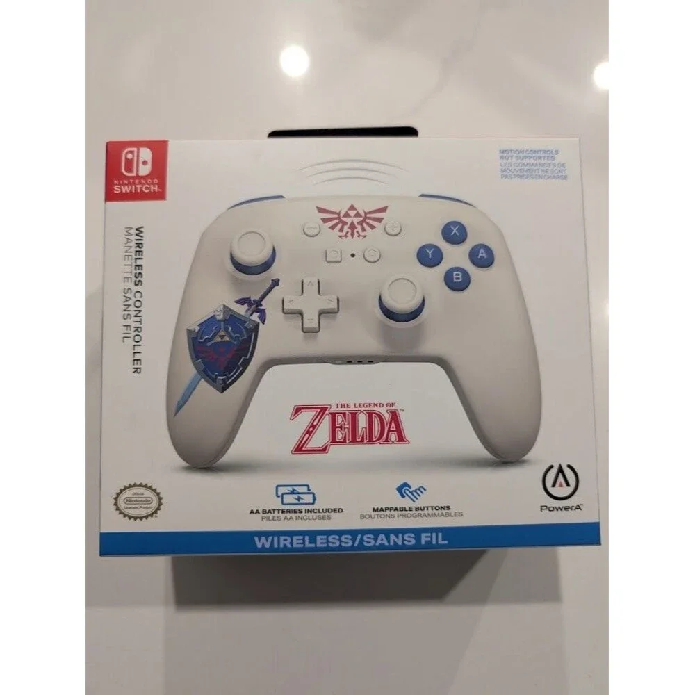 PowerA Legend of Zelda Sworn Protector Nintendo Switch Wireless Controller New